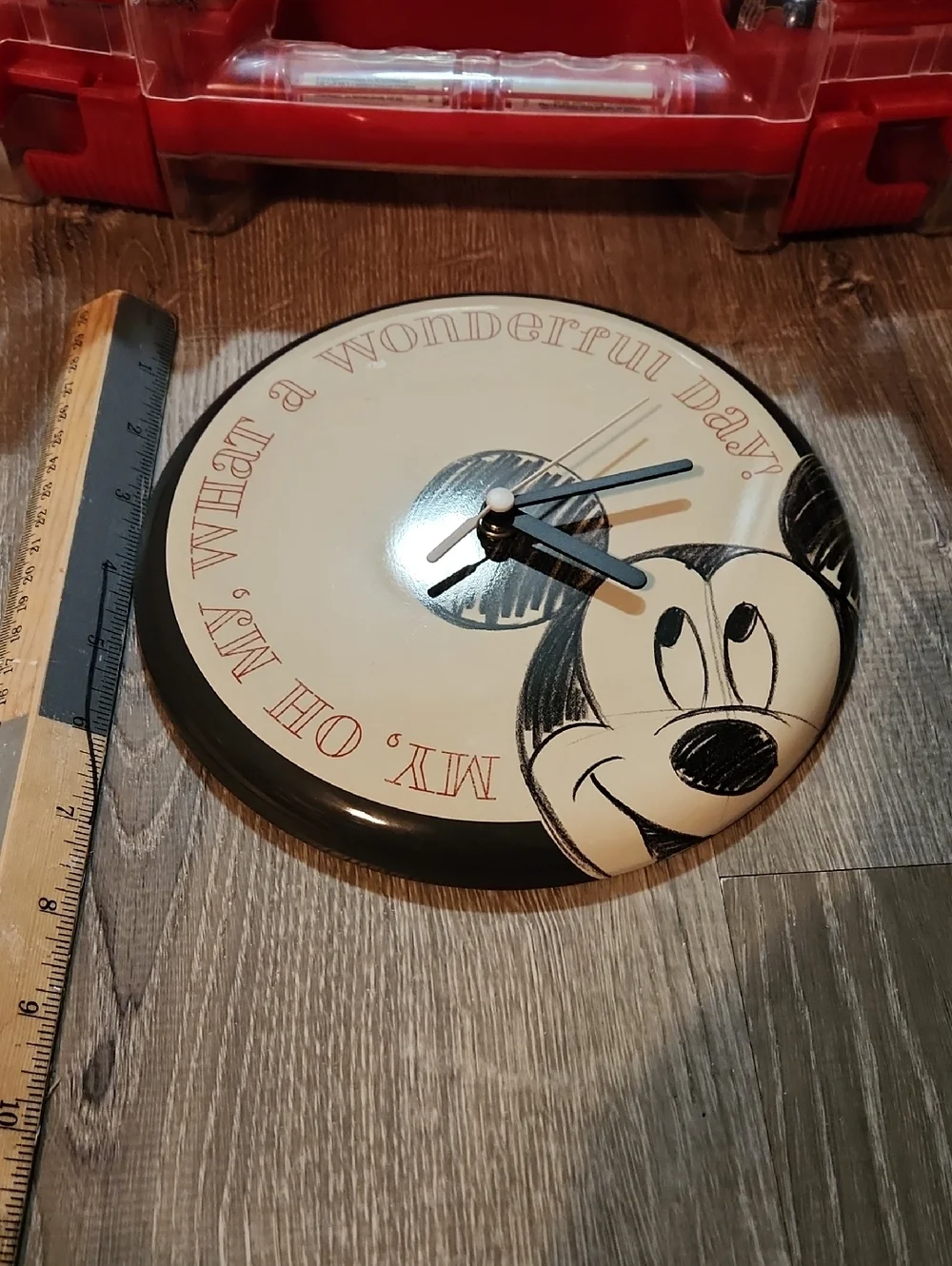 Disney Mickey Mouse Hallmark Wall Clock